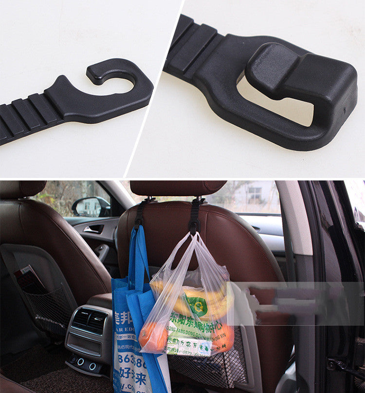 Car Headrest Hook Backrest Hook Flat Hanging Hanging Helper Car Headrest Hook Backrest Hook Flat Hanging Hanging Helper