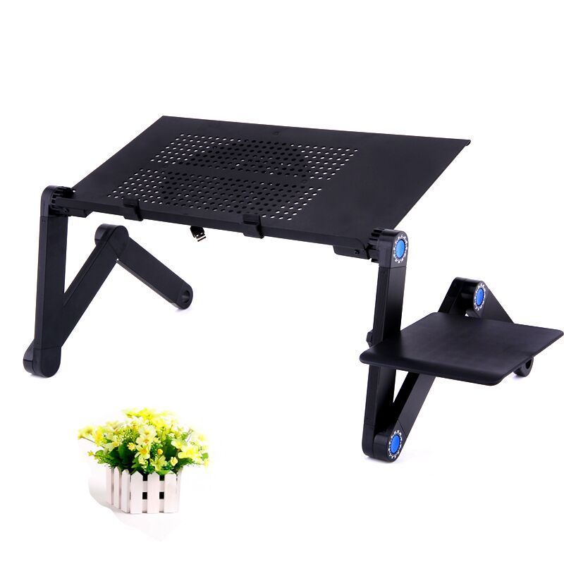 Bed Desk Lazy Aluminum Folding Small Table Cooling Laptop Desk Stand Bed Desk Lazy Aluminum Folding Small Table Cooling Laptop Desk Stand