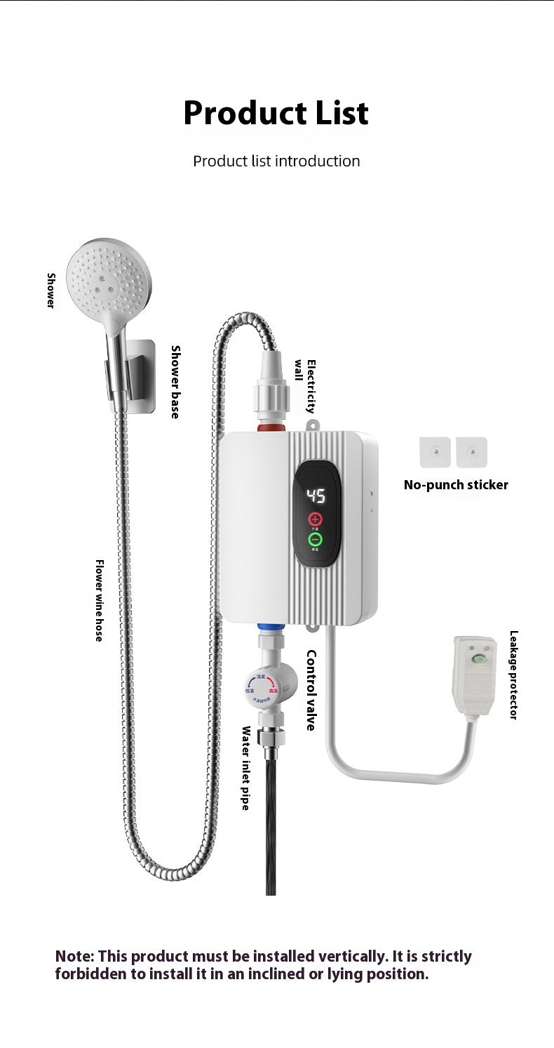 Household Intelligent Frequency Conversion Constant Temperature Instant Electric Water Heater Household Intelligent Frequency Conversion Constant Temperature Instant Electric Water Heater