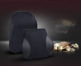 Headrest in car seat cushion