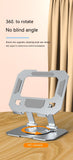 360 Degree Rotating Laptop Stand Table Aluminum Alloy Heat Dissipation
