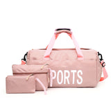Nylon Independent Three Piece Sports Bag