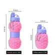 Silicone Folding Water Retractable Sports Bottle