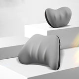 Car Memory Foam Headrest Lumbar Support