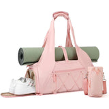 Yoga Mat Bag with Shoe Compartment and Wet Pocket - Versatile Gym Tote with Yoga Strap for Travel and Fitness Essentials