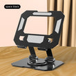 360 Degree Rotating Laptop Stand Table Aluminum Alloy Heat Dissipation