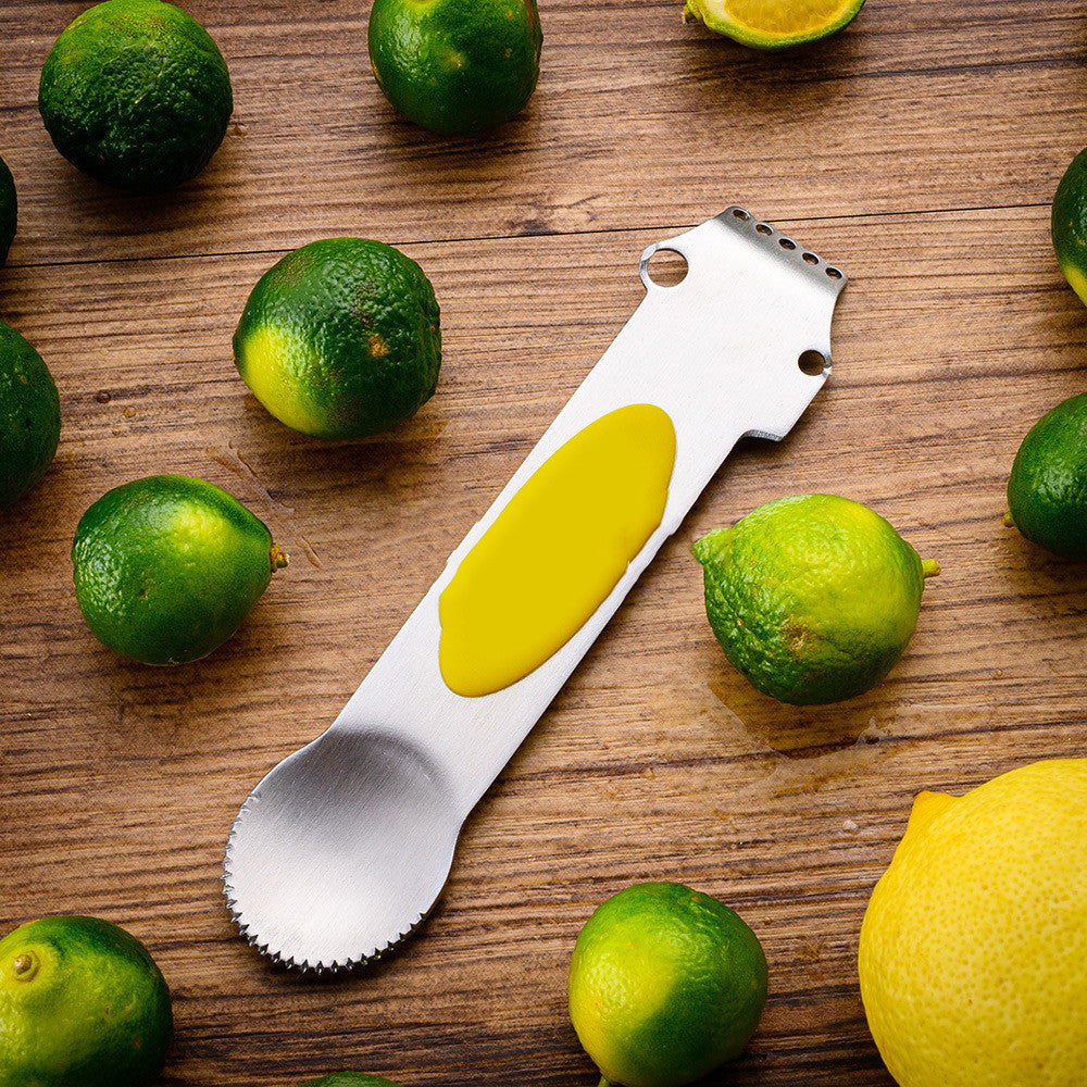 Multifunctional orange peeler