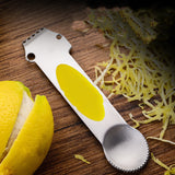 Multifunctional orange peeler