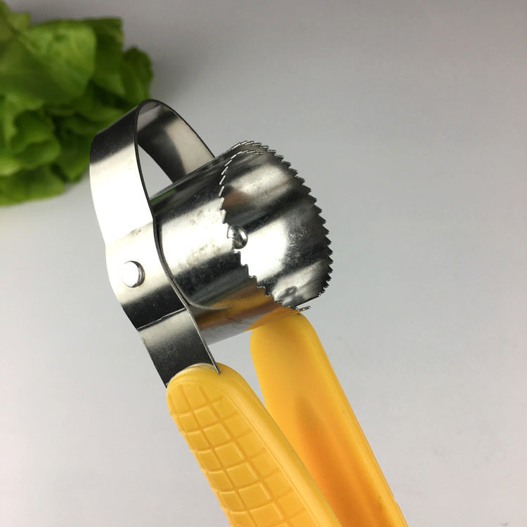 Labor Saving Stainless Steel Corn Peeler Creative Corn Planer Peeler Thresher