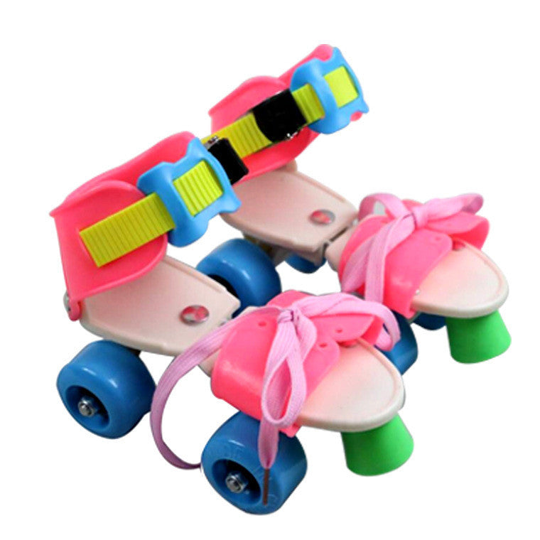 Children's Double Row Four Roller Skates Roller Skates Roller Skating