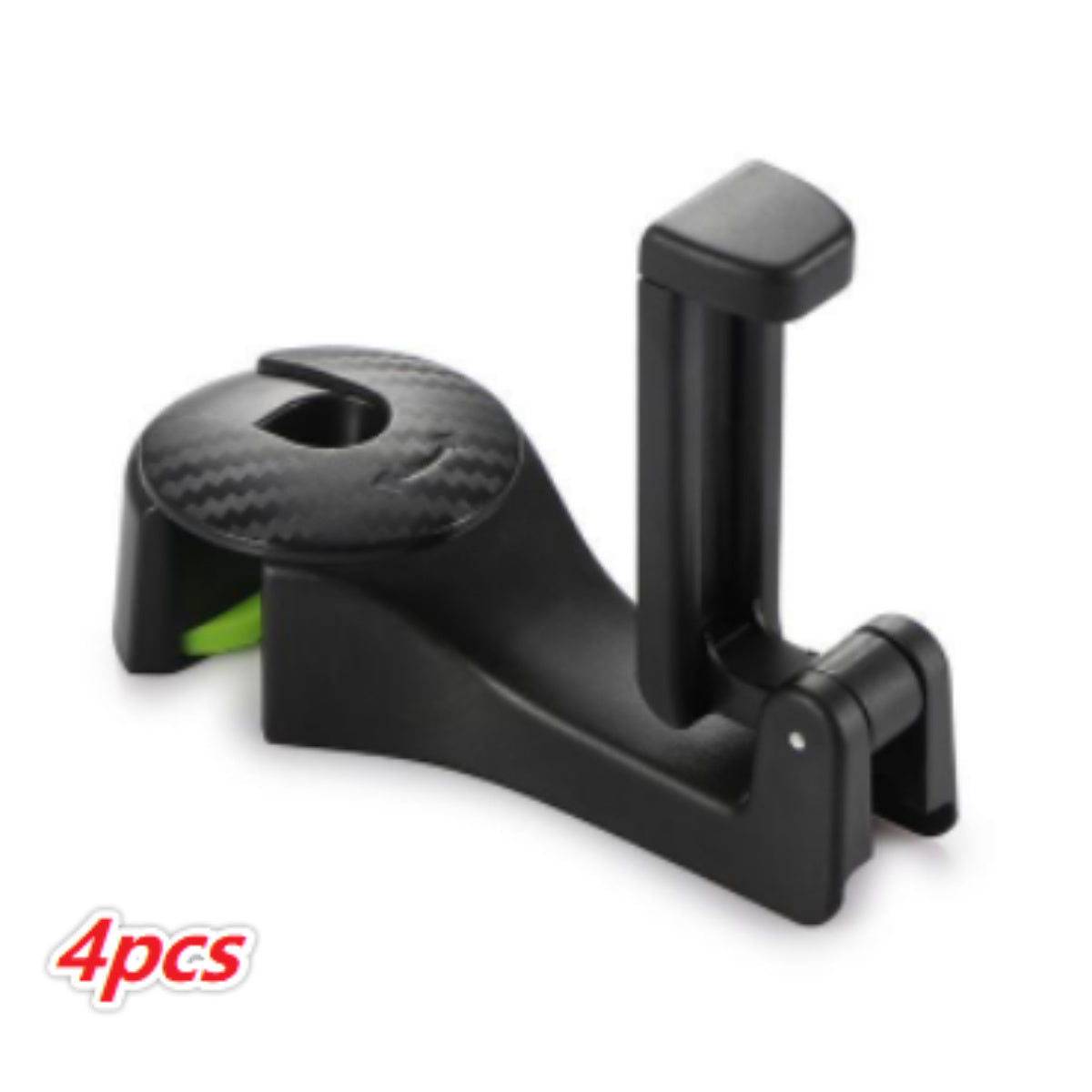 Car Headrest Hook with Phone Holder Seat Back Hanger for Bag Handbag Purse Grocery Cloth