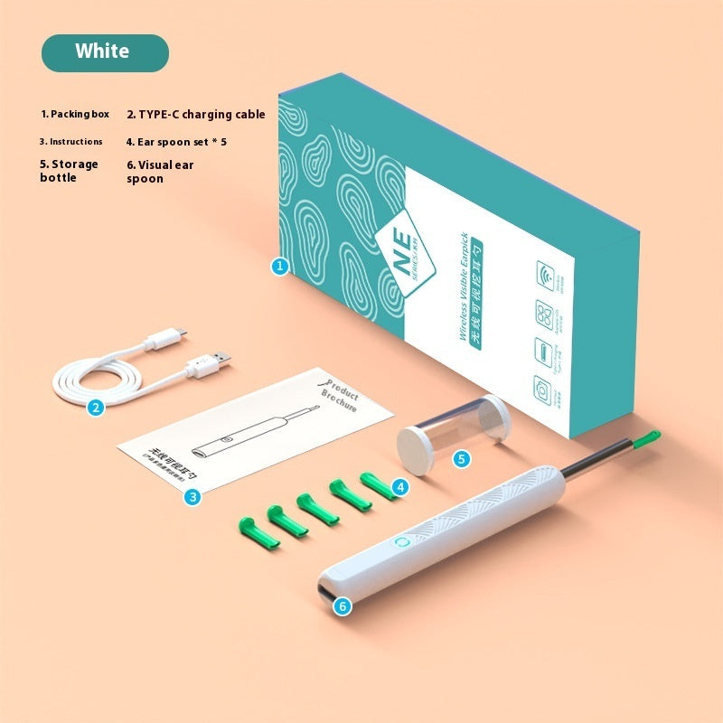 Wholesale Cross-border Children NE3-D Visual Earpick Ear Pick Wireless Cleaning Endoscope HD Fantastic Ear Picker