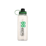 Large Capacity Travel Water Bottle Transparent Plastic Water Cup