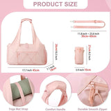 Yoga Mat Bag with Shoe Compartment and Wet Pocket - Versatile Gym Tote with Yoga Strap for Travel and Fitness Essentials